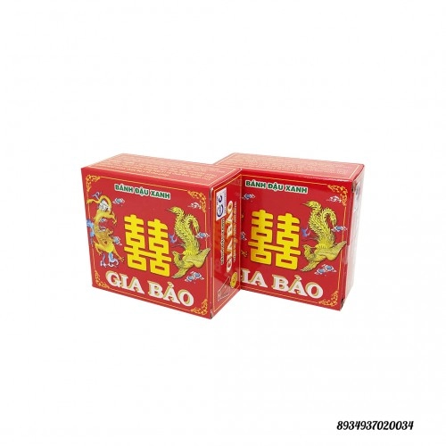 Bánh Đậu Xanh Gia Bảo 100g  Bánh Đậu Xanh Gia Bảo 100g